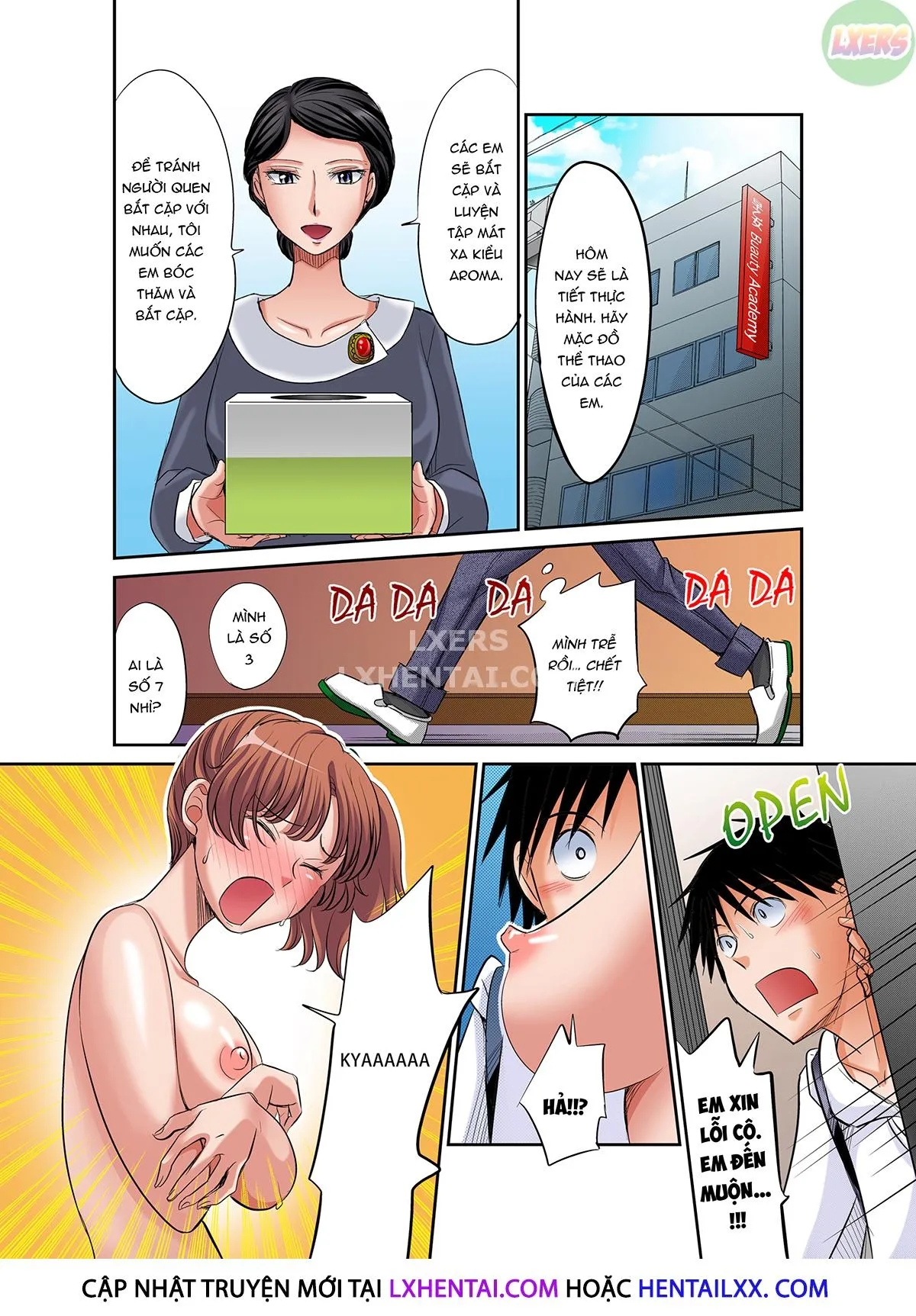 HentaiVN.net - Ảnh 13 - Học viện Sắc đẹp - Chap 3