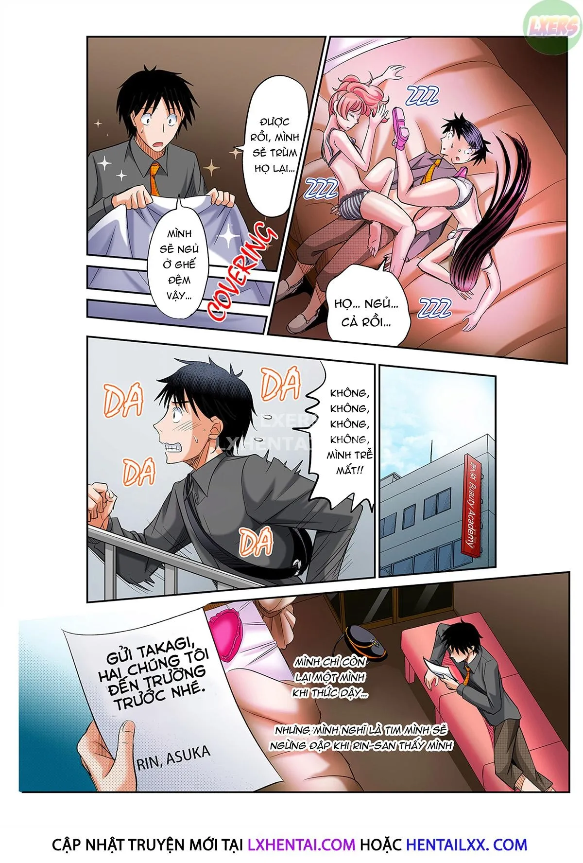 HentaiVN.net - Ảnh 36 - Học viện Sắc đẹp - Chap 5
