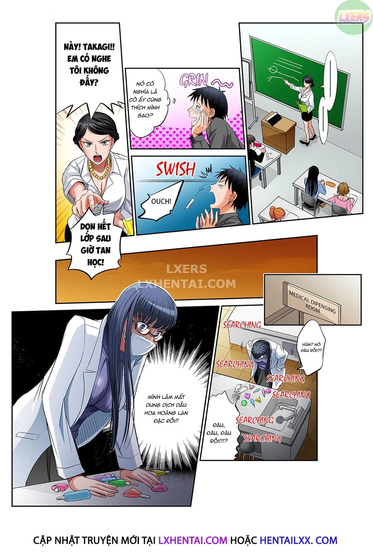 HentaiVN.net - Ảnh 42 - Học viện Sắc đẹp - Chap 5