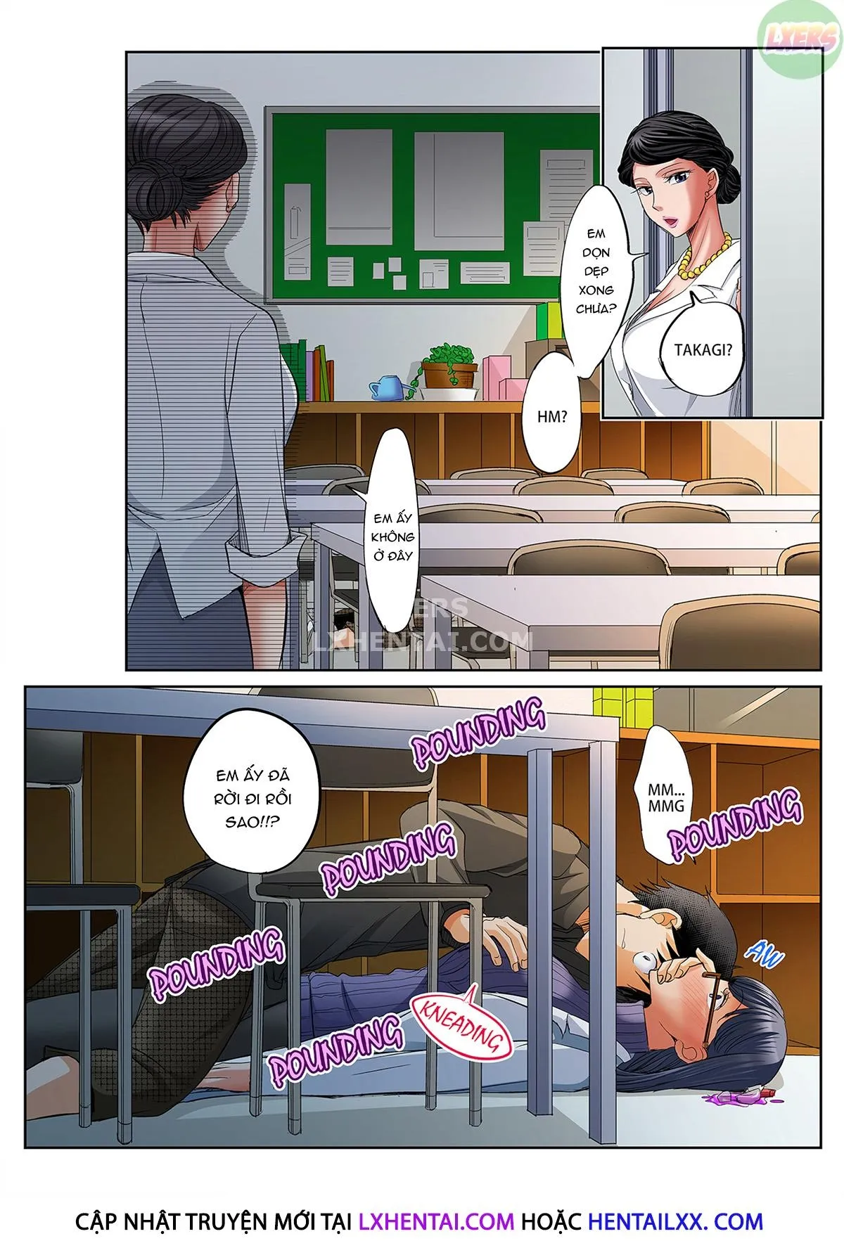 HentaiVN.net - Ảnh 48 - Học viện Sắc đẹp - Chap 5