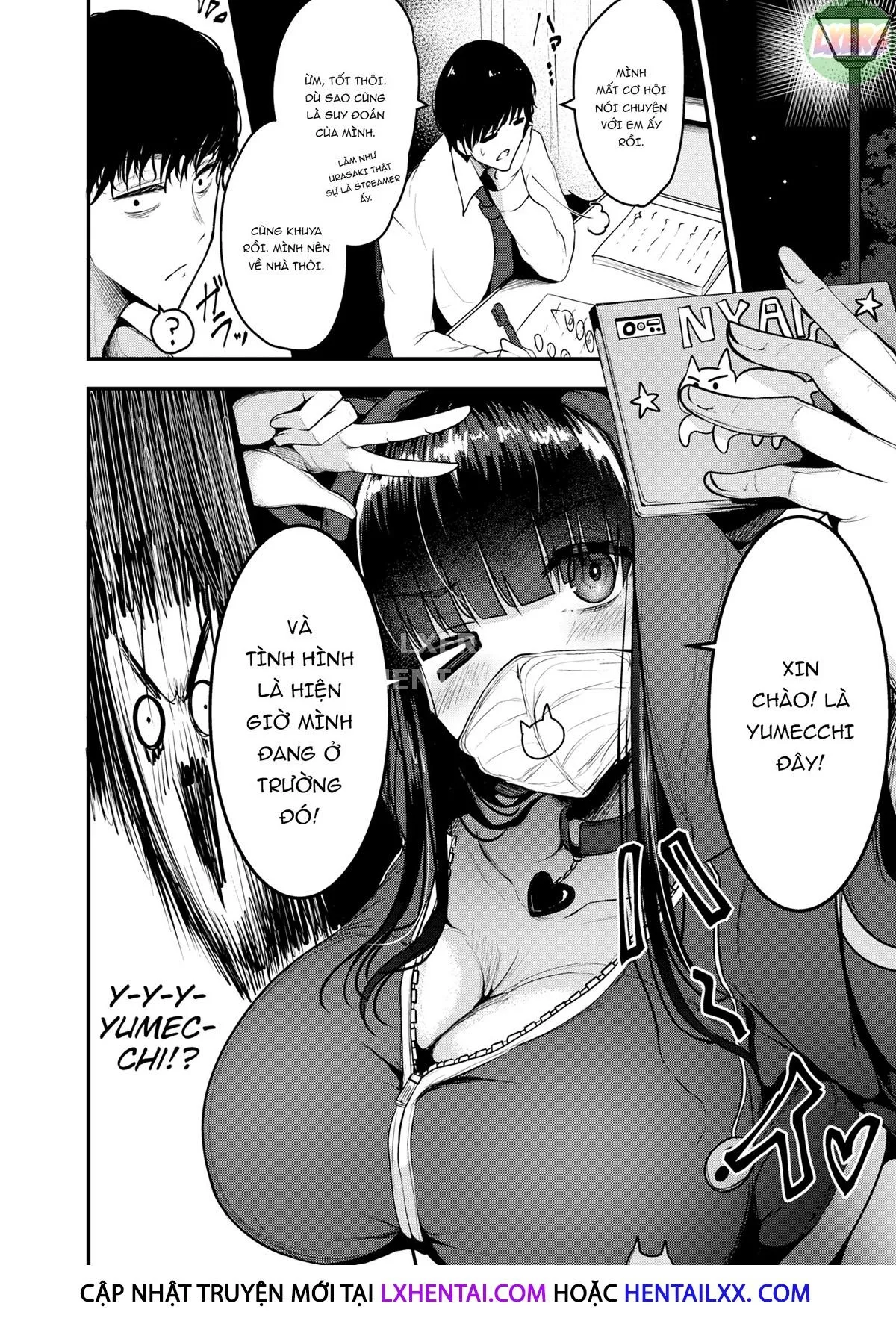 HentaiVN.net - Ảnh 11 - Buổi Livestream của Yumecchi ❤ - Oneshot