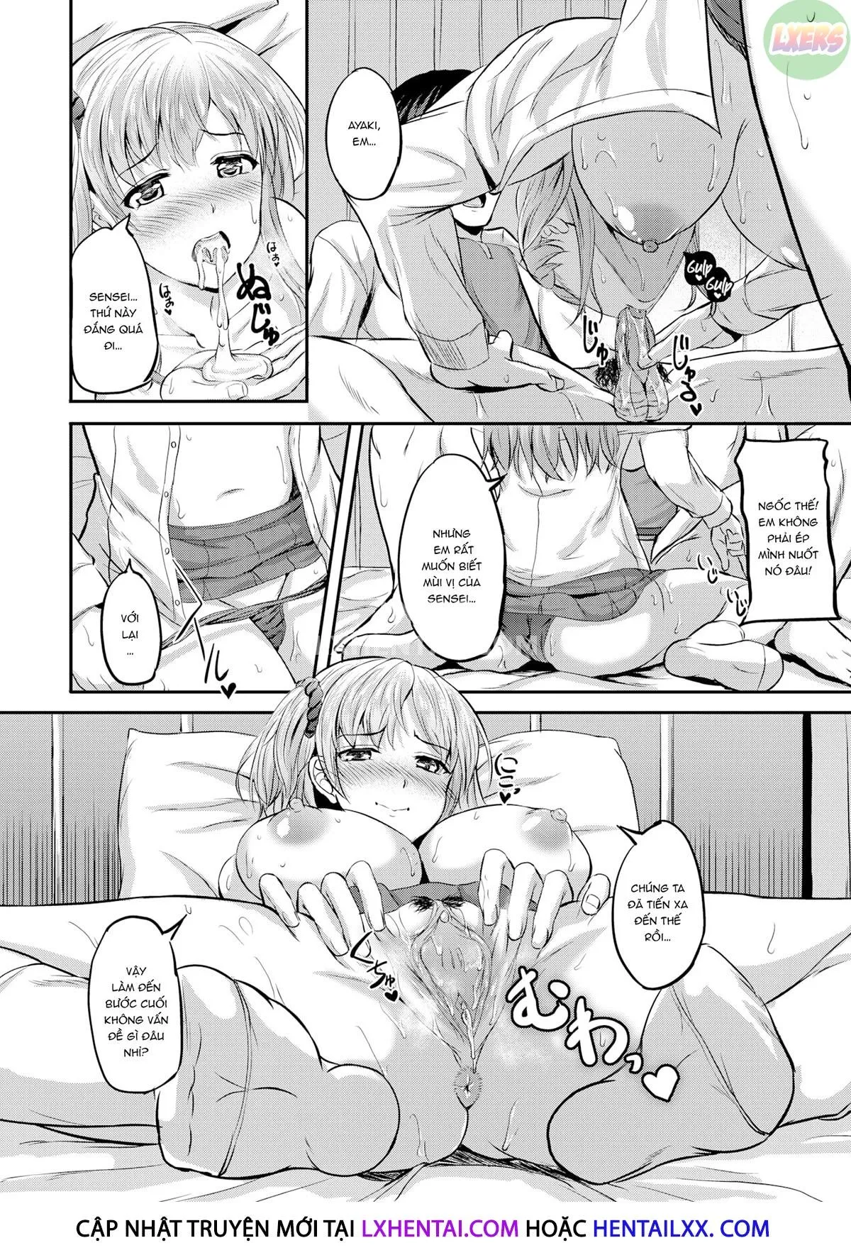 HentaiVN.net - Ảnh 15 - Cảm xúc của nữ sinh! - Oneshot