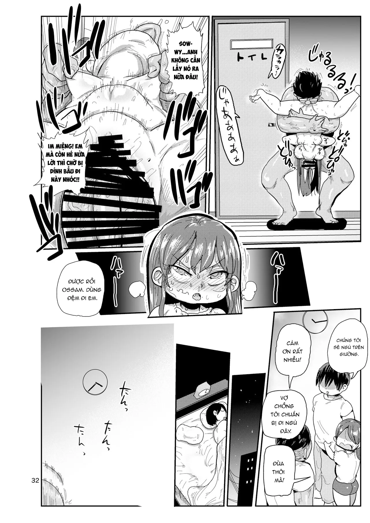 HentaiVN.net - Ảnh 31 - Watashi no Mawari ni wa Kiken ga Ippai! [幼妻の周りには危険がいっぱい!] - Oneshot.