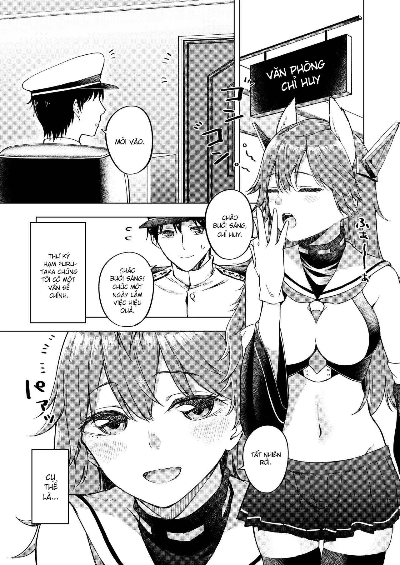 HentaiVN.net - Ảnh 3 - Nemureru Umi No Hisho (Azur Lane) [眠れる海の秘書 (アズールレーン)] - Oneshot