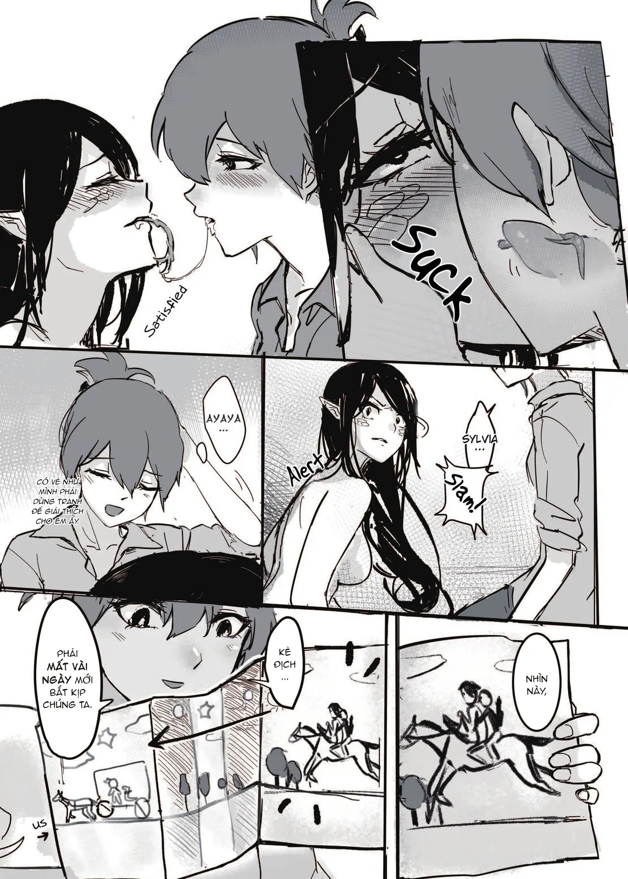 HentaiVN.net - Ảnh 10 - Làm tình với xà nữ - Oneshot???