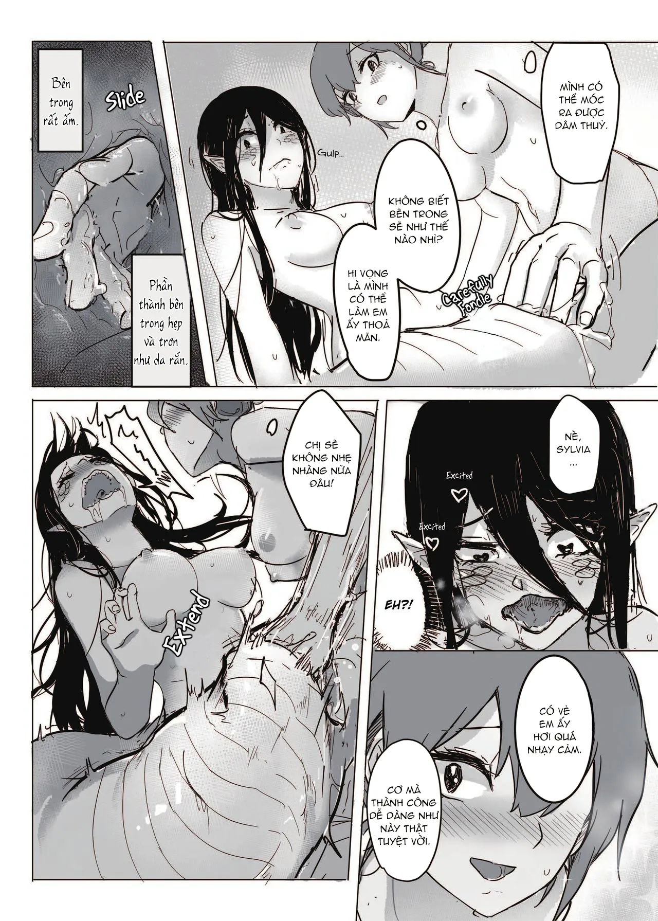 HentaiVN.net - Ảnh 22 - Làm tình với xà nữ - Oneshot???