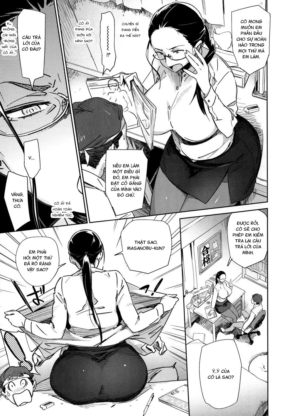 HentaiVN.net - Ảnh 5 - Answer Checking [Kotae Awase] - Oneshot