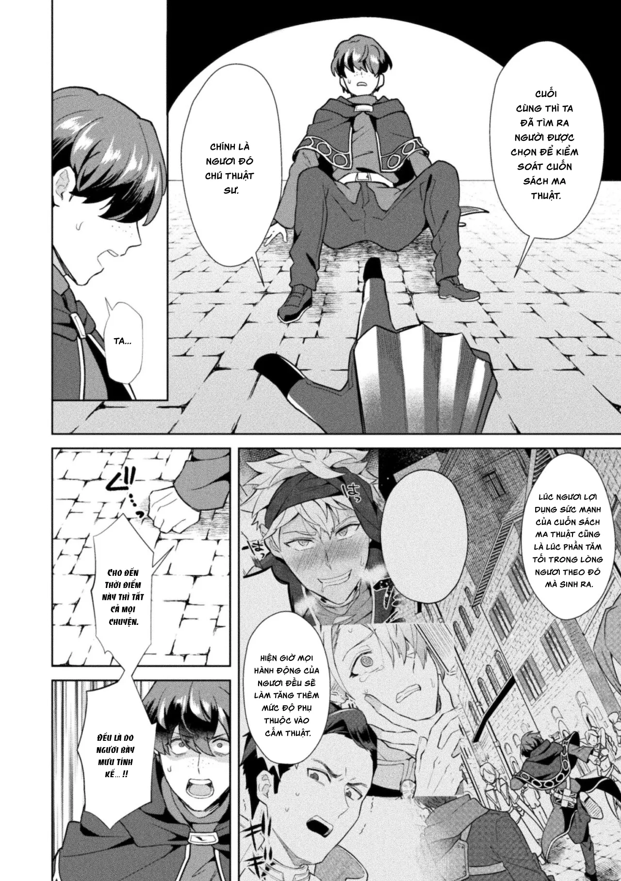 HentaiVN.net - Ảnh 7 - Kinju no Madousho Saishuu Hanashi Kinju de Yuusha no Nakama o Akuochi Sennou [禁呪の魔道書 最終話 禁呪で勇者の仲間を悪堕ち洗脳] - Chap 1.