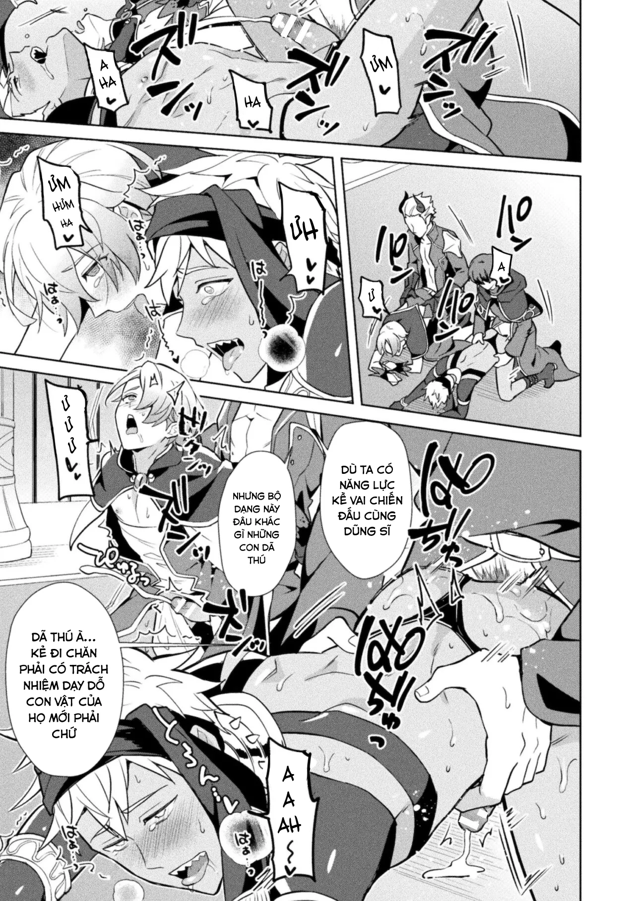 HentaiVN.net - Ảnh 10 - Kinju no Madousho Saishuu Hanashi Kinju de Yuusha no Nakama o Akuochi Sennou [禁呪の魔道書 最終話 禁呪で勇者の仲間を悪堕ち洗脳] - Chap 2