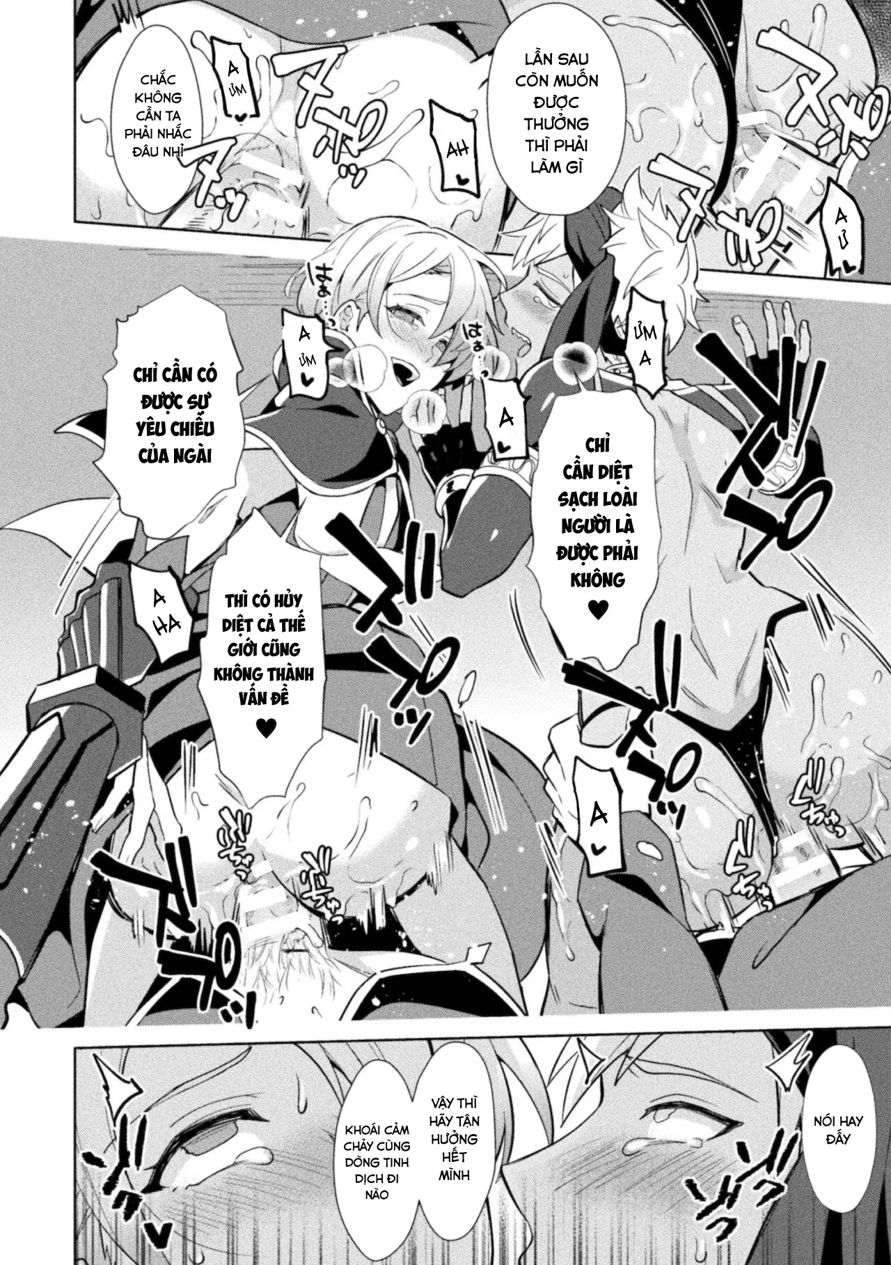 HentaiVN.net - Ảnh 11 - Kinju no Madousho Saishuu Hanashi Kinju de Yuusha no Nakama o Akuochi Sennou [禁呪の魔道書 最終話 禁呪で勇者の仲間を悪堕ち洗脳] - Chap 2