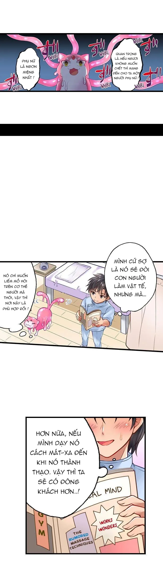 HentaiVN.net - Ảnh 9 - Tiệm massage xúc tu [Tentacle Massage Salon] - Chap 1