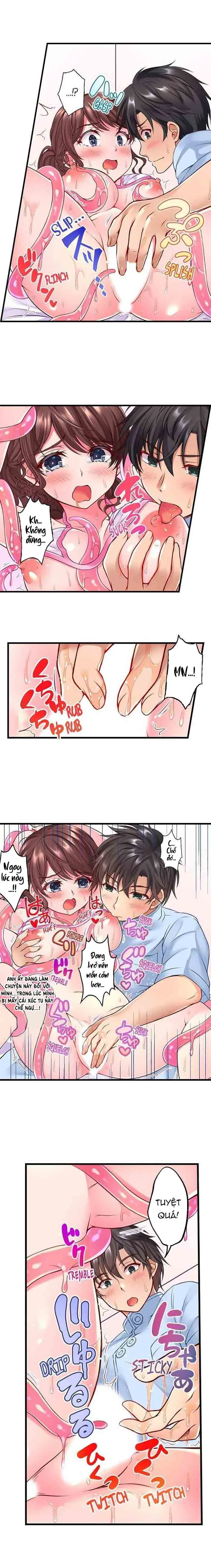 HentaiVN.net - Ảnh 6 - Tiệm Massage Xúc Tua!? [Tentacle Massage Salon] - Chap 3