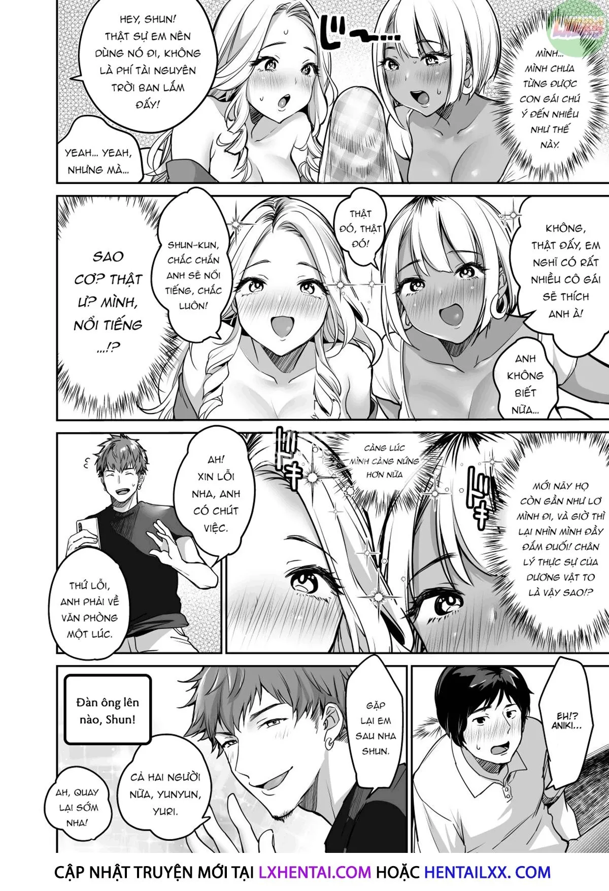 HentaiVN.net - Ảnh 17 - InCha Datte Gal To Yaritai! ~Kyokon Appeal O Ganbatta Kekka~ [Even Shady Guys Want To Fuck Gals! ~The Result Of My Efforts To Show Off My Huge Dick~] - Oneshot