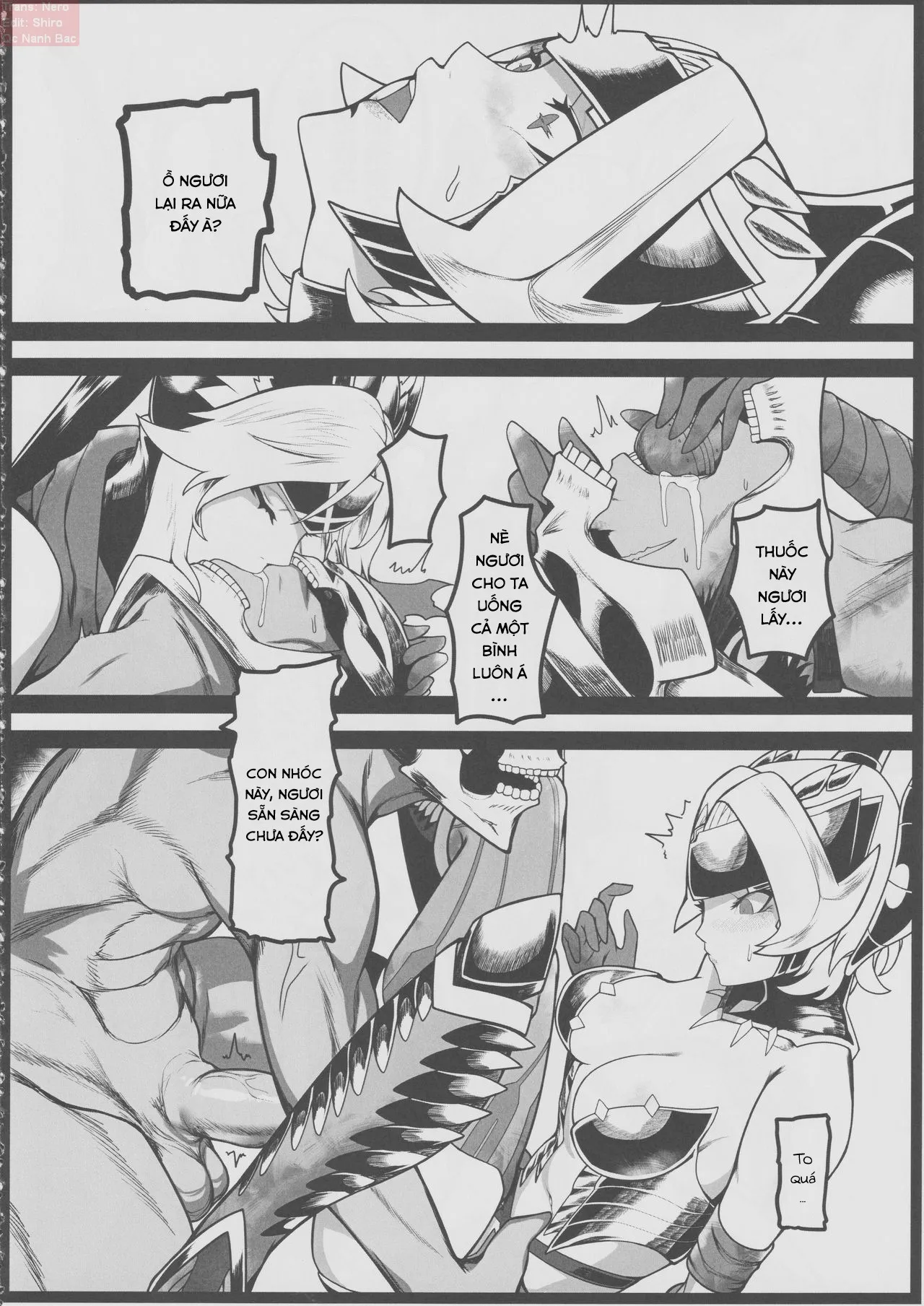 HentaiVN.net - Ảnh 16 - Double Sex (Monster Hunter) - Oneshot