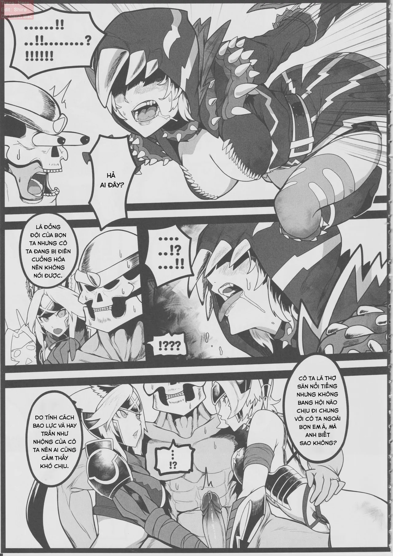 HentaiVN.net - Ảnh 23 - Double Sex (Monster Hunter) - Oneshot