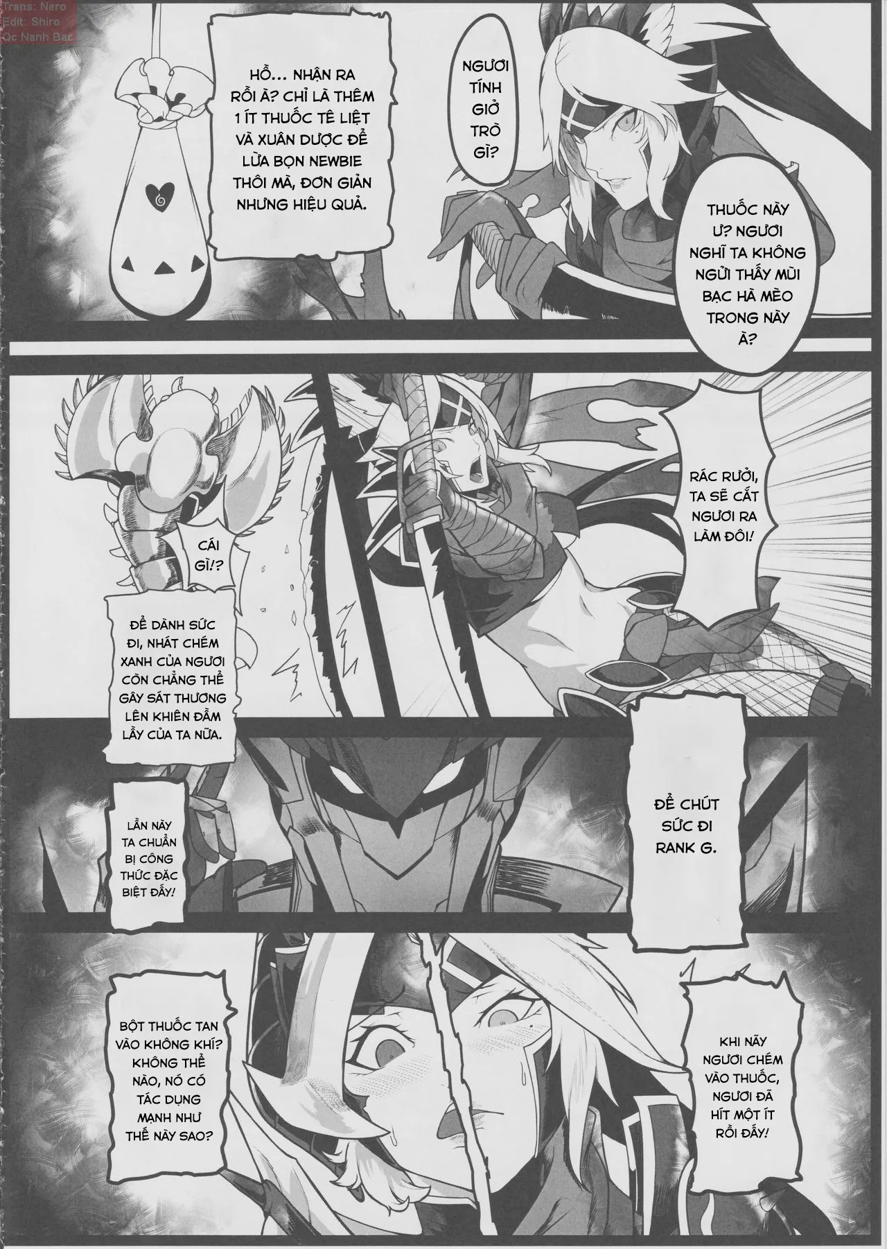 HentaiVN.net - Ảnh 6 - Double Sex (Monster Hunter) - Oneshot
