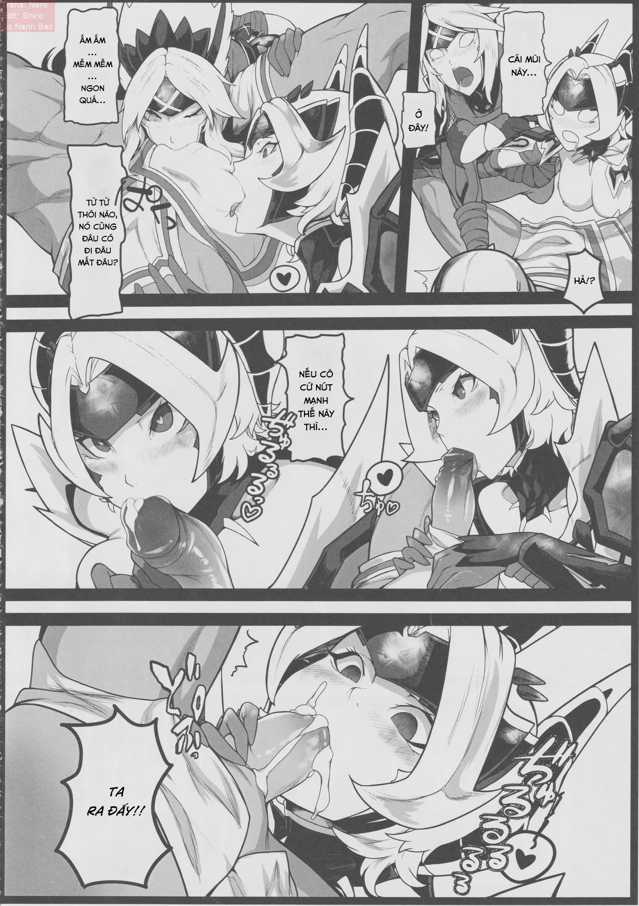 HentaiVN.net - Ảnh 8 - Double Sex (Monster Hunter) - Oneshot
