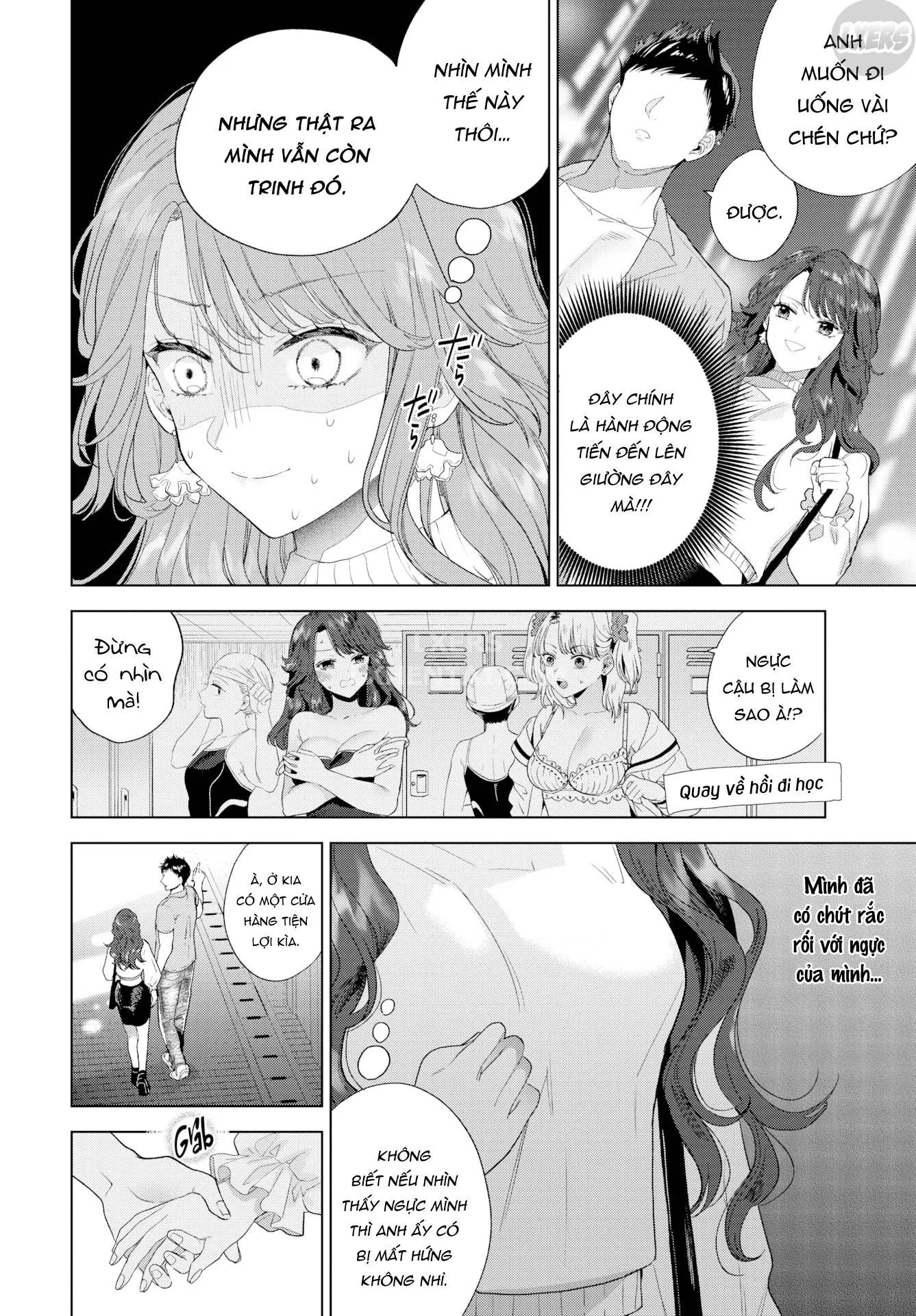 HentaiVN.net - Ảnh 5 - Đừng nhìn vào núm vú thụt của em! - Oneshot