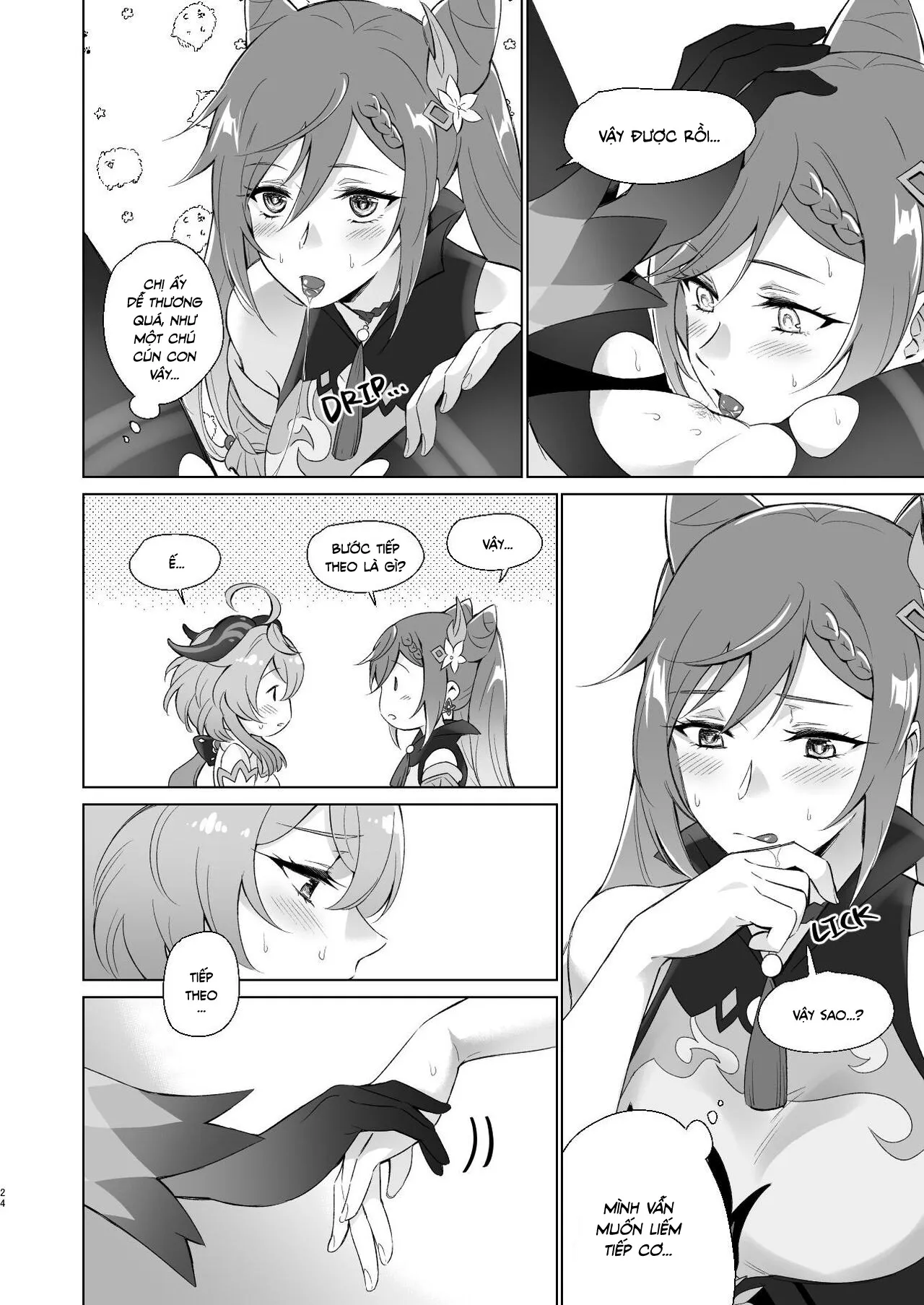 HentaiVN.net - Ảnh 23 - Tôi muốn làm chuyện "ấy" với Ganyu! [Ganyu to Ecchi ga Shitai!; Sleep with me, Ganyu] - Oneshot