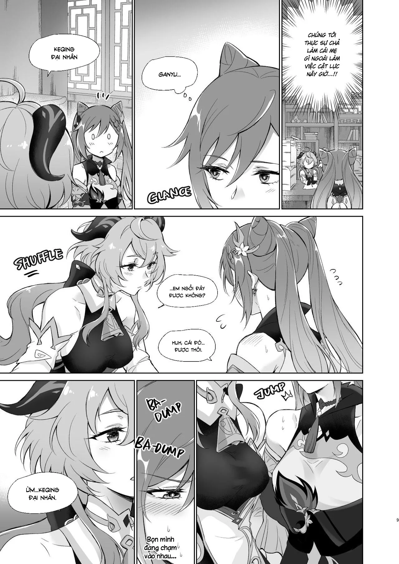 HentaiVN.net - Ảnh 8 - Tôi muốn làm chuyện "ấy" với Ganyu! [Ganyu to Ecchi ga Shitai!; Sleep with me, Ganyu] - Oneshot