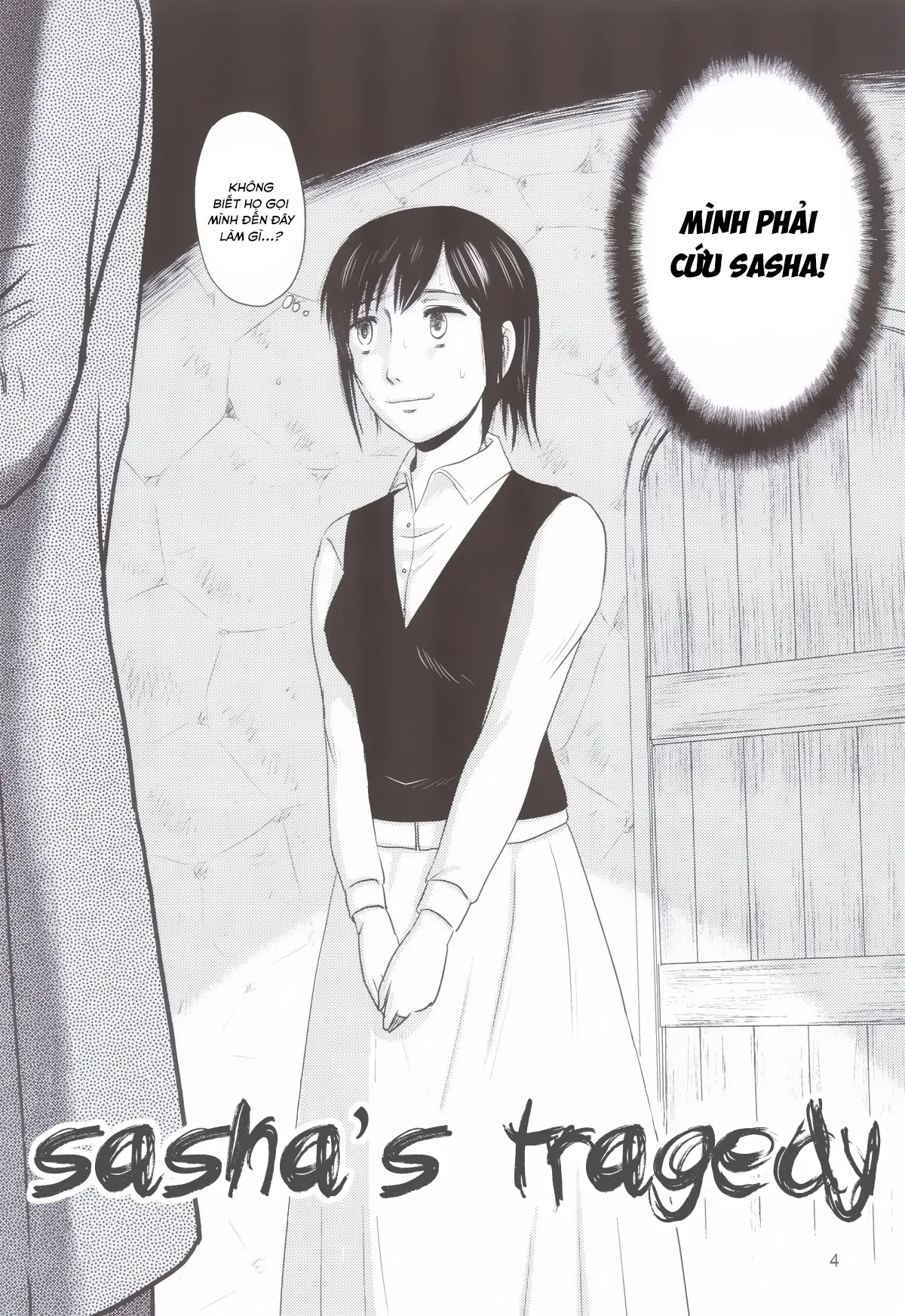 HentaiVN.net - Ảnh 3 - Sangeki no Sasha [Sasha's Tragedy; 惨劇のサシャ] - Oneshot