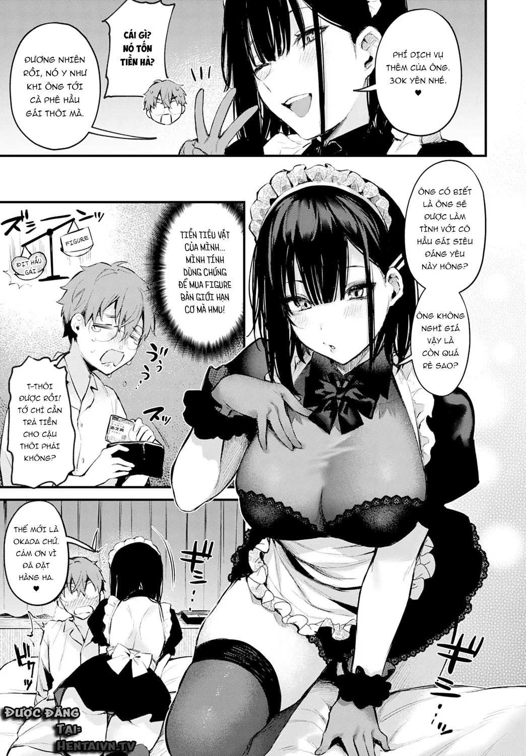 HentaiVN.net - Ảnh 15 - Boku wa Umeda-san ni Sakaraenai [I Can't Go Against Umeda-san] - Oneshot