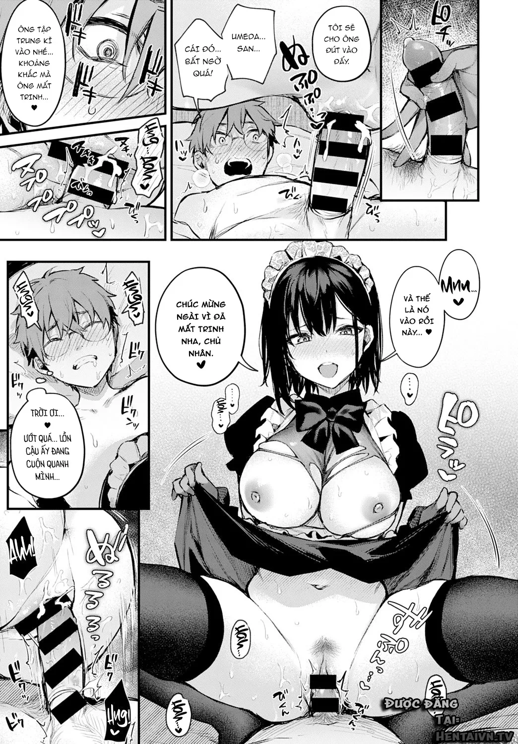 HentaiVN.net - Ảnh 21 - Boku wa Umeda-san ni Sakaraenai [I Can't Go Against Umeda-san] - Oneshot
