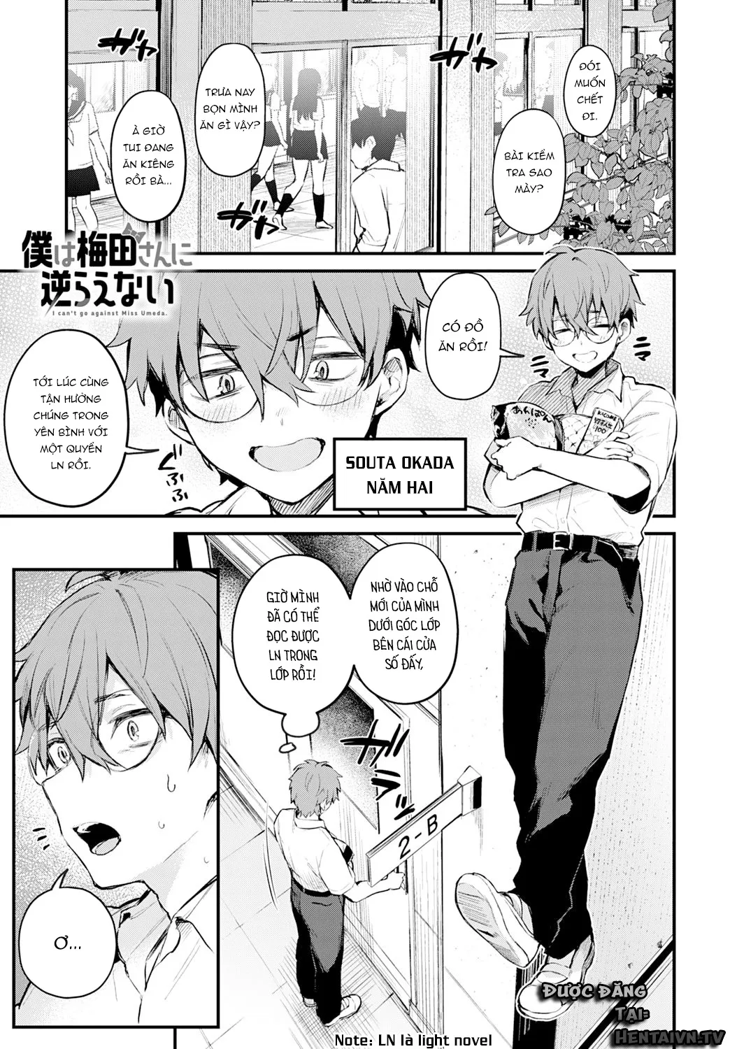 HentaiVN.net - Ảnh 3 - Boku wa Umeda-san ni Sakaraenai [I Can't Go Against Umeda-san] - Oneshot
