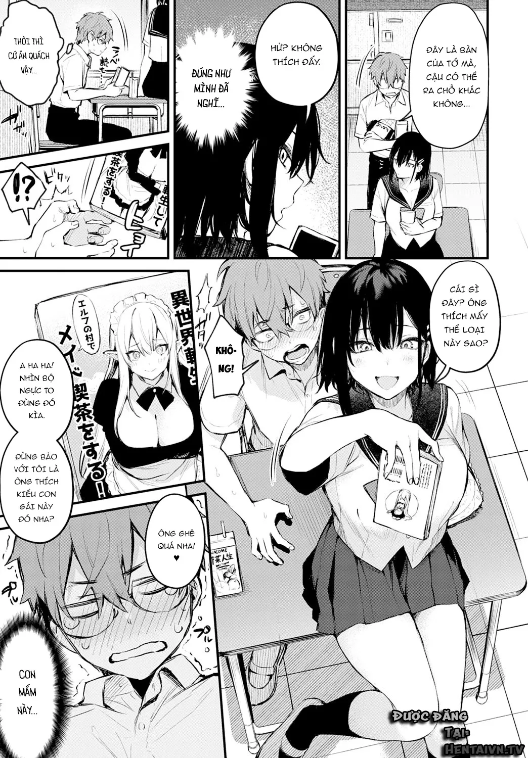 HentaiVN.net - Ảnh 5 - Boku wa Umeda-san ni Sakaraenai [I Can't Go Against Umeda-san] - Oneshot