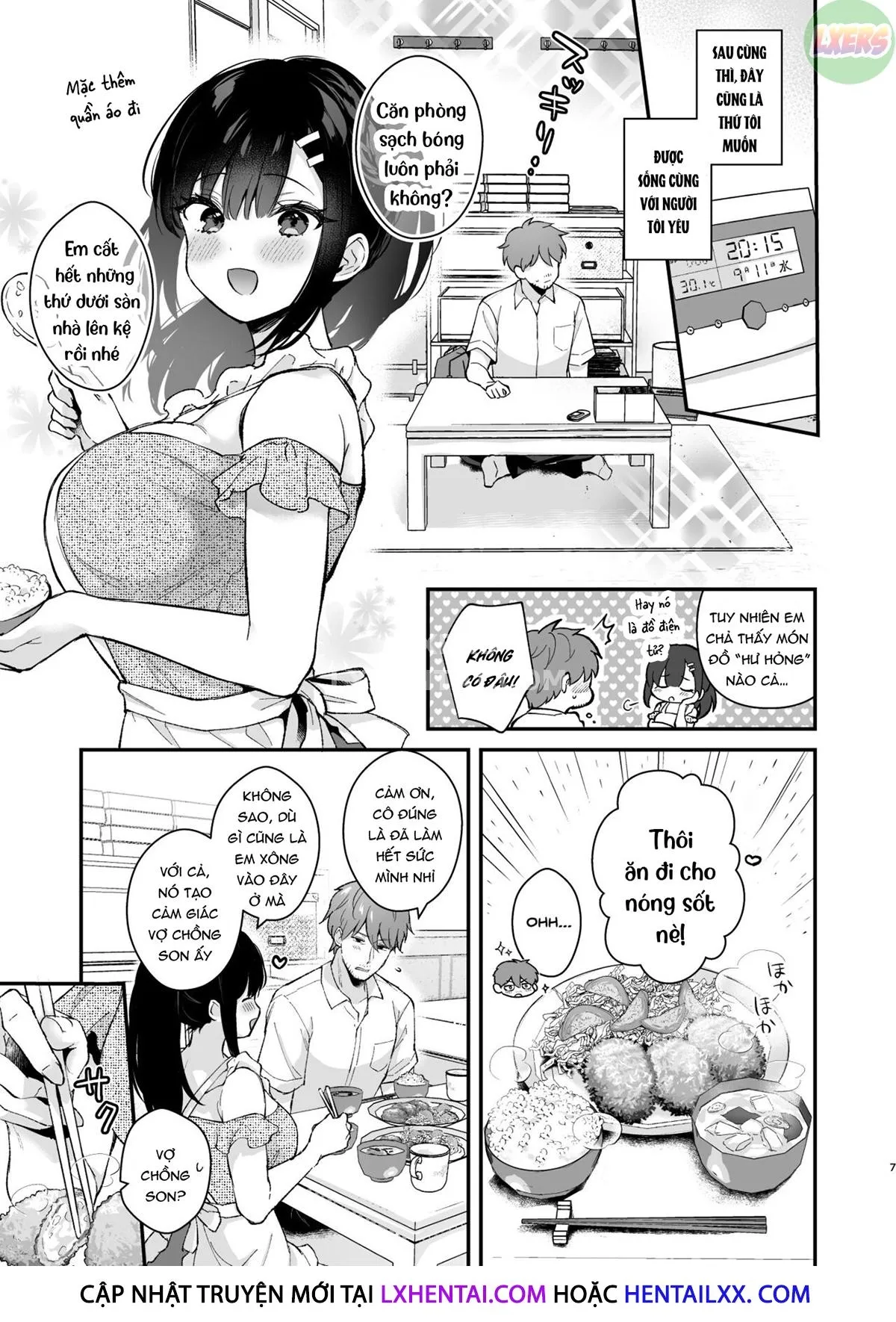 HentaiVN.net - Ảnh 9 - Oshikake Kanojo No Omamagoto - Oneshot