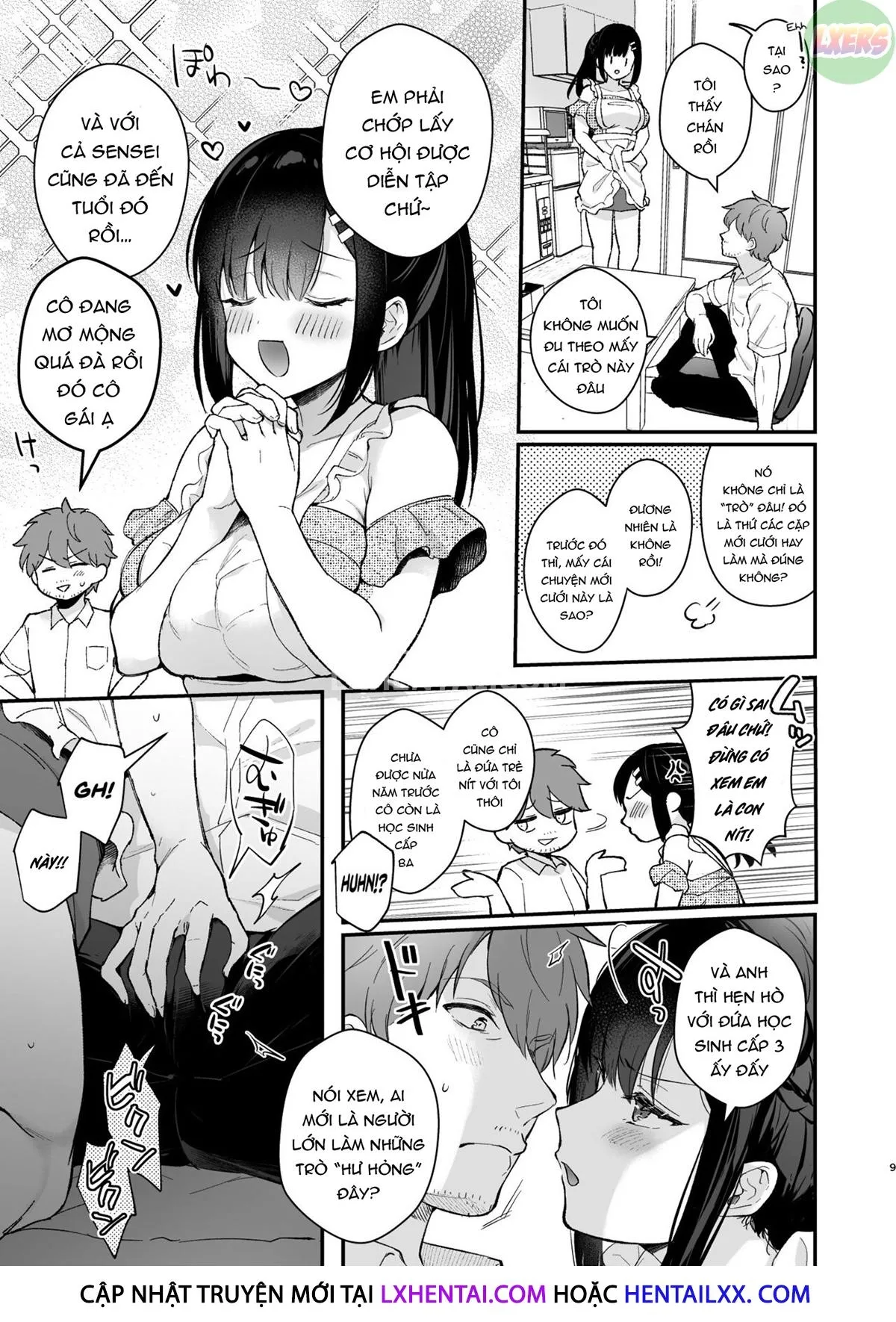 HentaiVN.net - Ảnh 11 - Oshikake Kanojo No Omamagoto - Oneshot