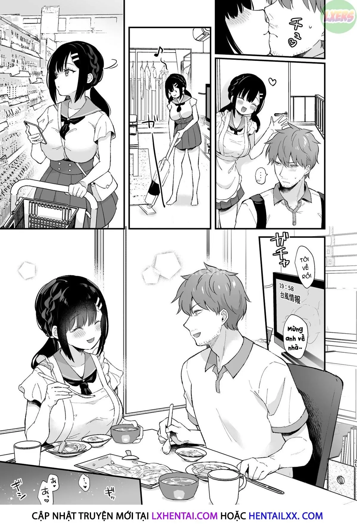HentaiVN.net - Ảnh 23 - Oshikake Kanojo No Omamagoto - Oneshot