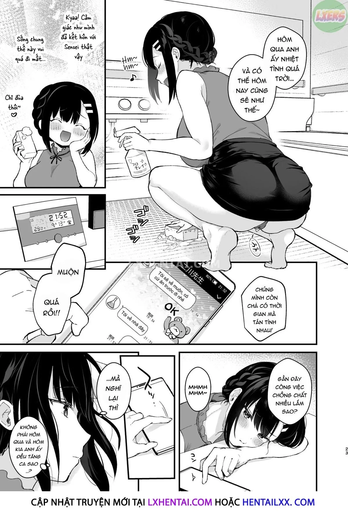 HentaiVN.net - Ảnh 25 - Oshikake Kanojo No Omamagoto - Oneshot