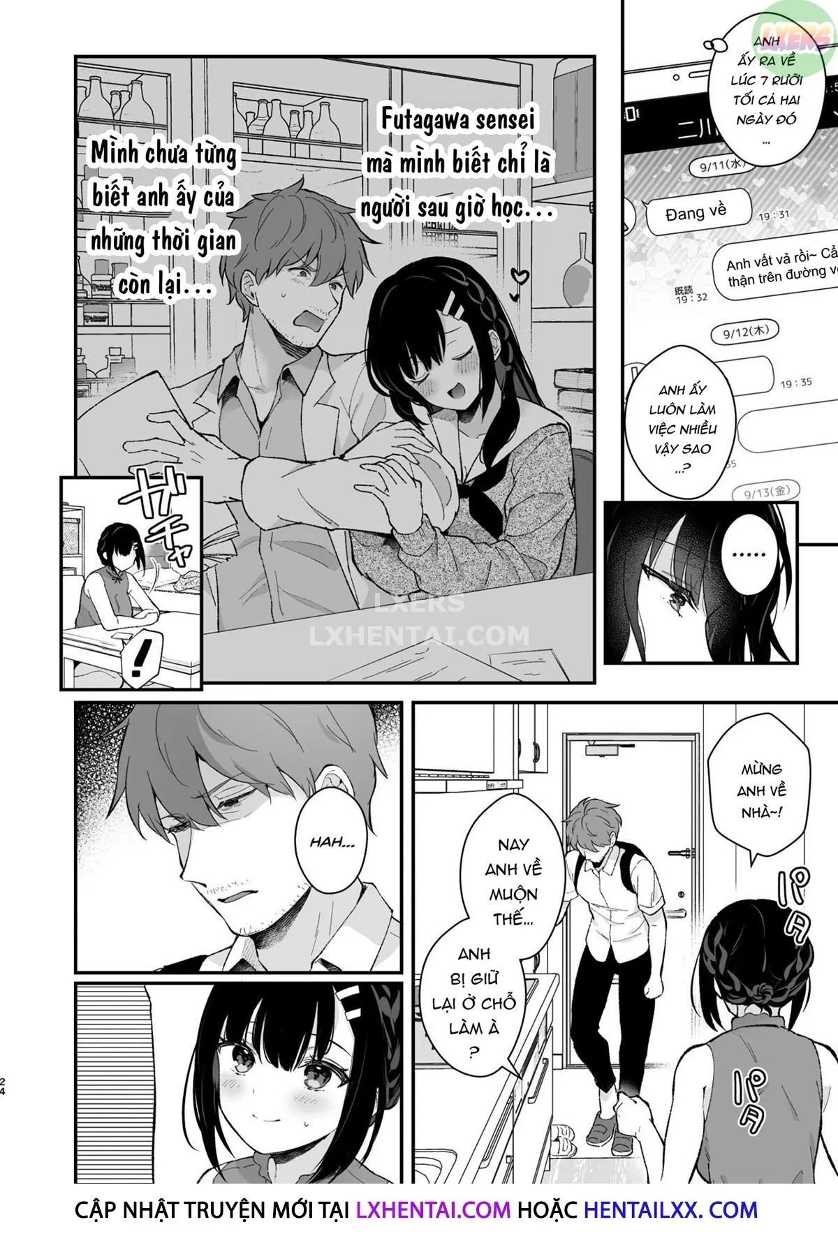 HentaiVN.net - Ảnh 26 - Oshikake Kanojo No Omamagoto - Oneshot