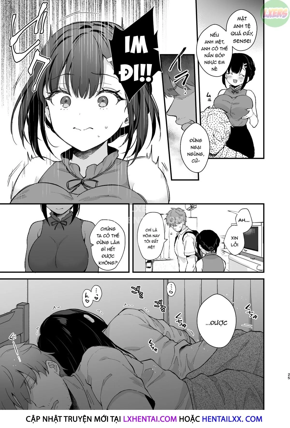 HentaiVN.net - Ảnh 27 - Oshikake Kanojo No Omamagoto - Oneshot