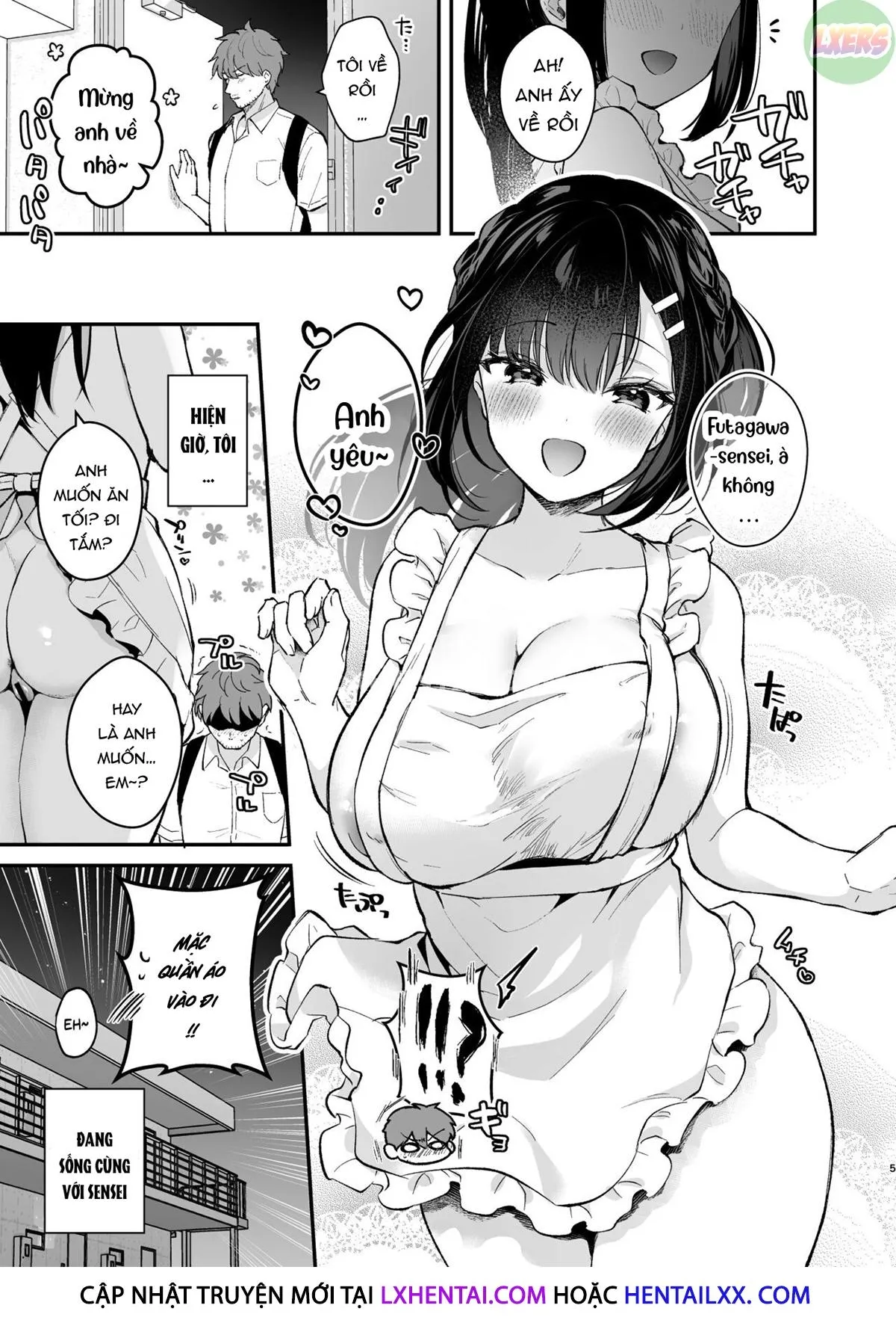 HentaiVN.net - Ảnh 7 - Oshikake Kanojo No Omamagoto - Oneshot