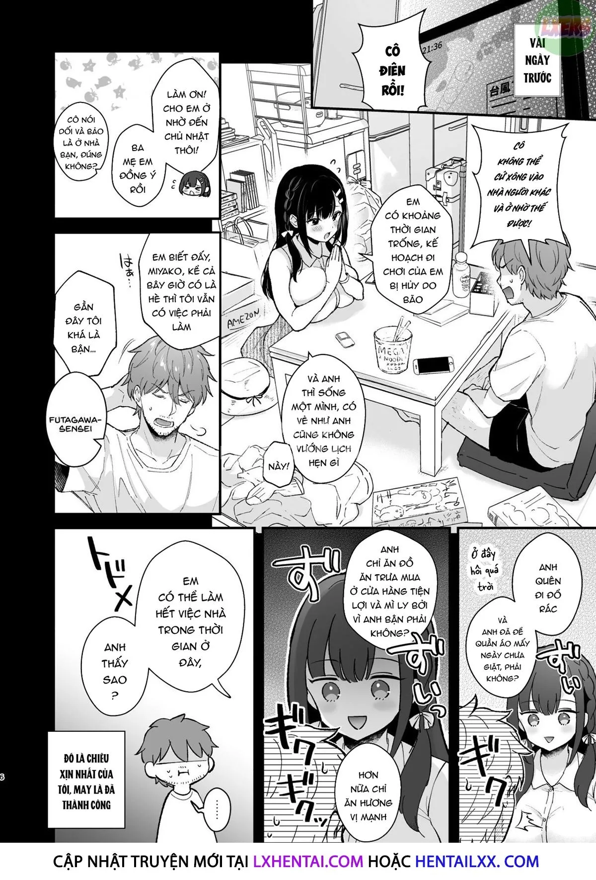 HentaiVN.net - Ảnh 8 - Oshikake Kanojo No Omamagoto - Oneshot