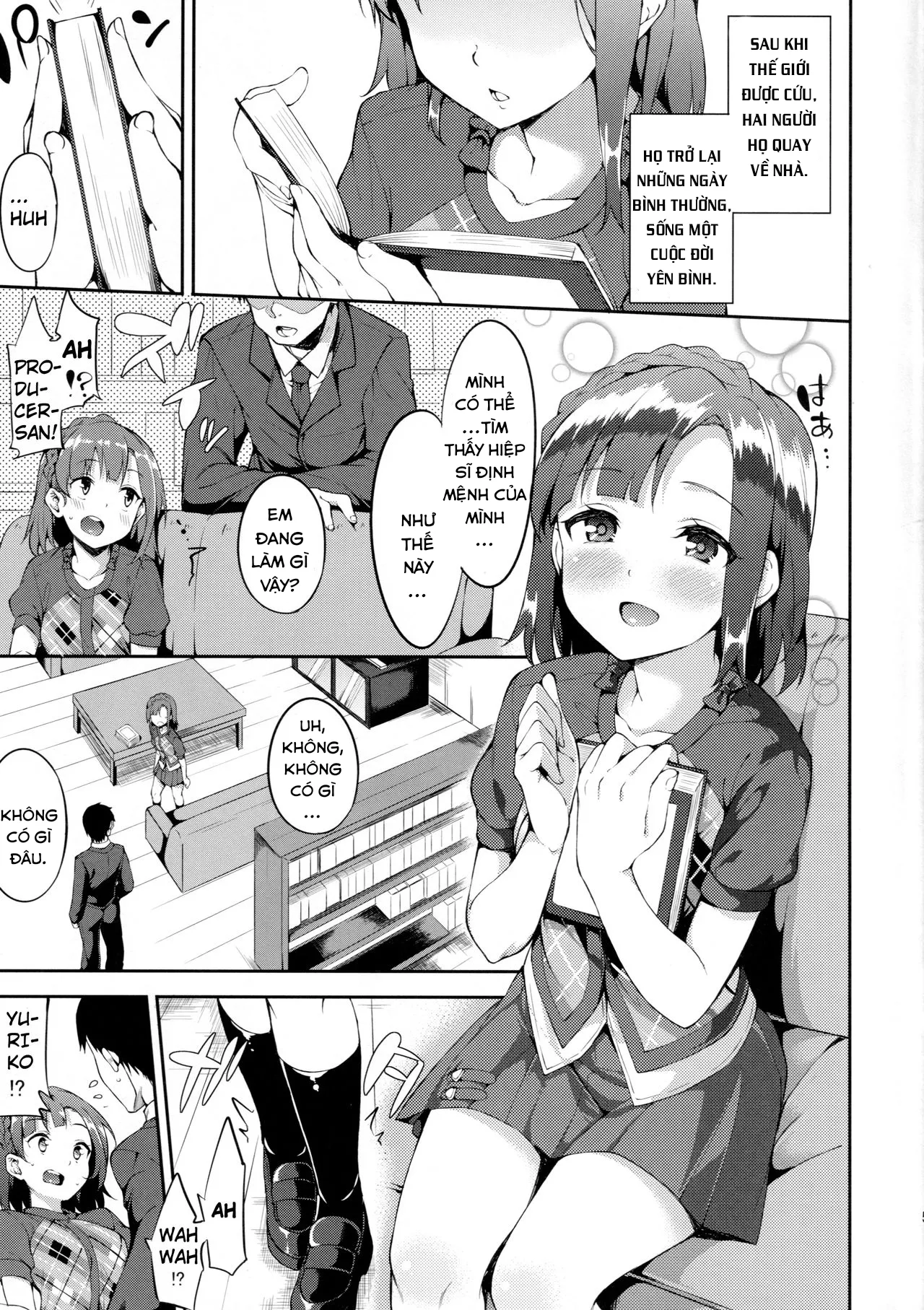 HentaiVN.net - Ảnh 5 - Futari no Prologue (The IDOLM@STER MILLION LIVE!) - Oneshot
