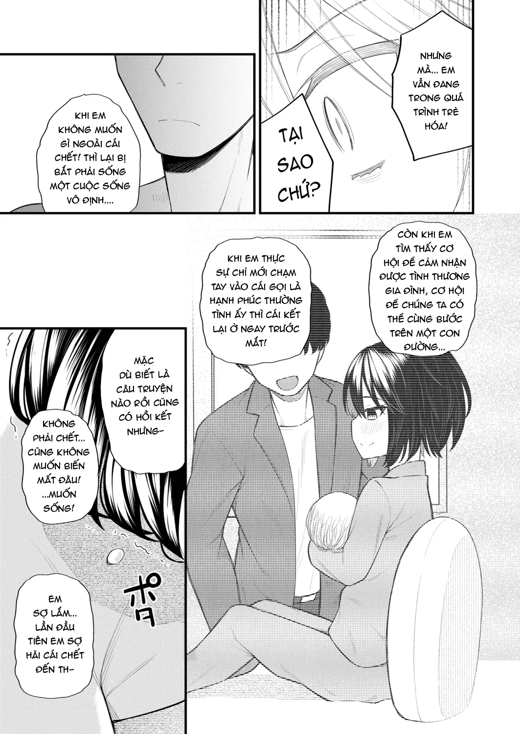 HentaiVN.net - Ảnh 26 - Cô gái thoái trưởng thành [Gyakkou Shoujo; Regressing Girl] - Oneshot