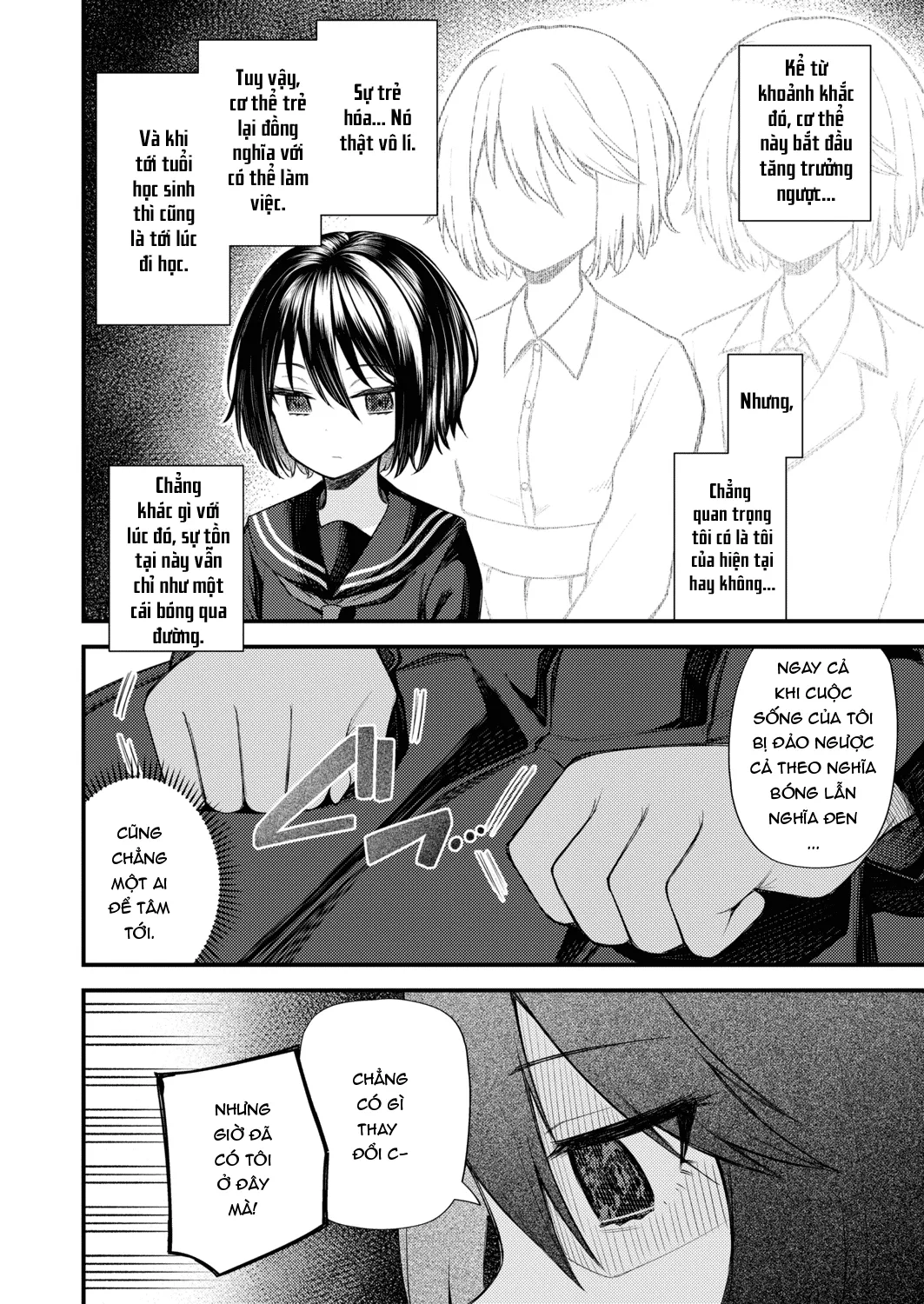 HentaiVN.net - Ảnh 7 - Cô gái thoái trưởng thành [Gyakkou Shoujo; Regressing Girl] - Oneshot