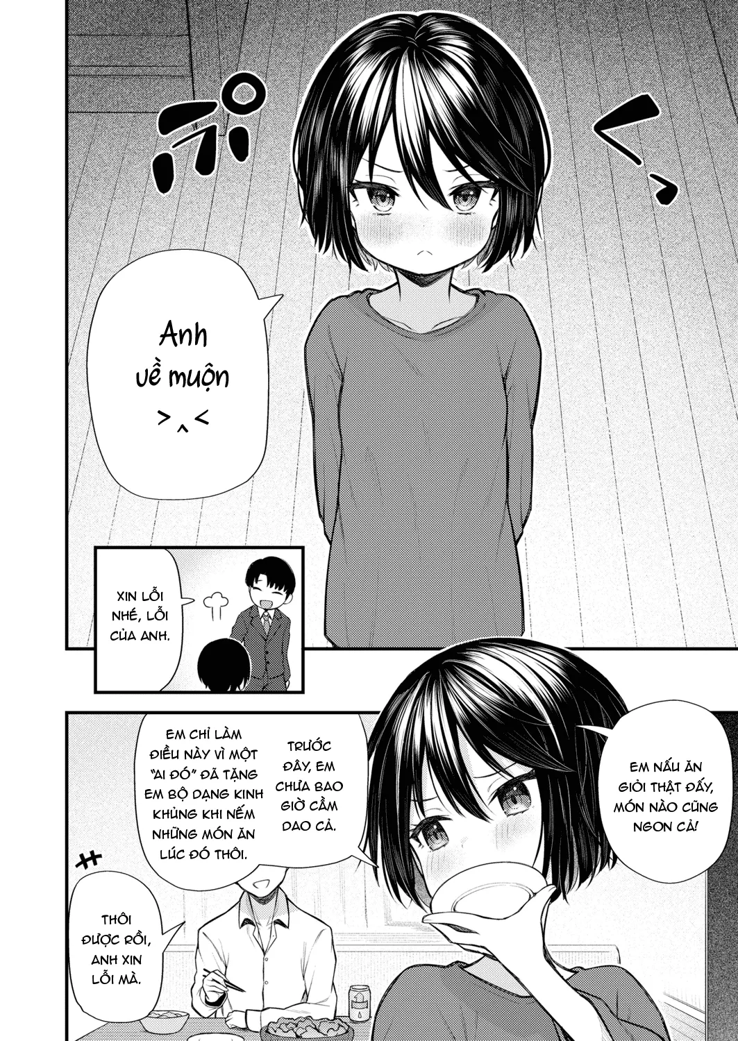 HentaiVN.net - Ảnh 9 - Cô gái thoái trưởng thành [Gyakkou Shoujo; Regressing Girl] - Oneshot