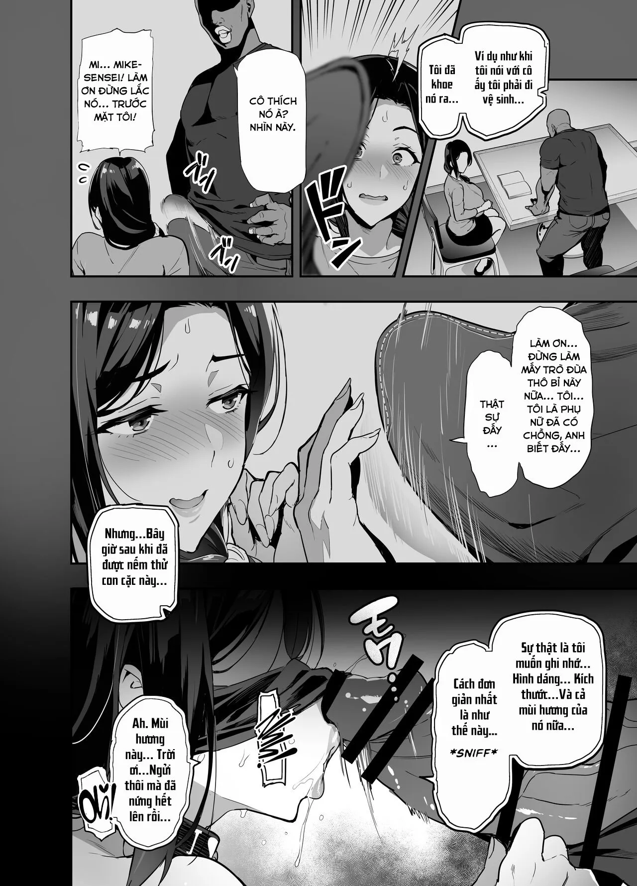HentaiVN.net - Ảnh 23 - Shidare Sakura ha Kuruku wa Nameku Tochuu-ban [A Weeping Cherry That's Blooming Black] - Oneshot (WIP) - fixed