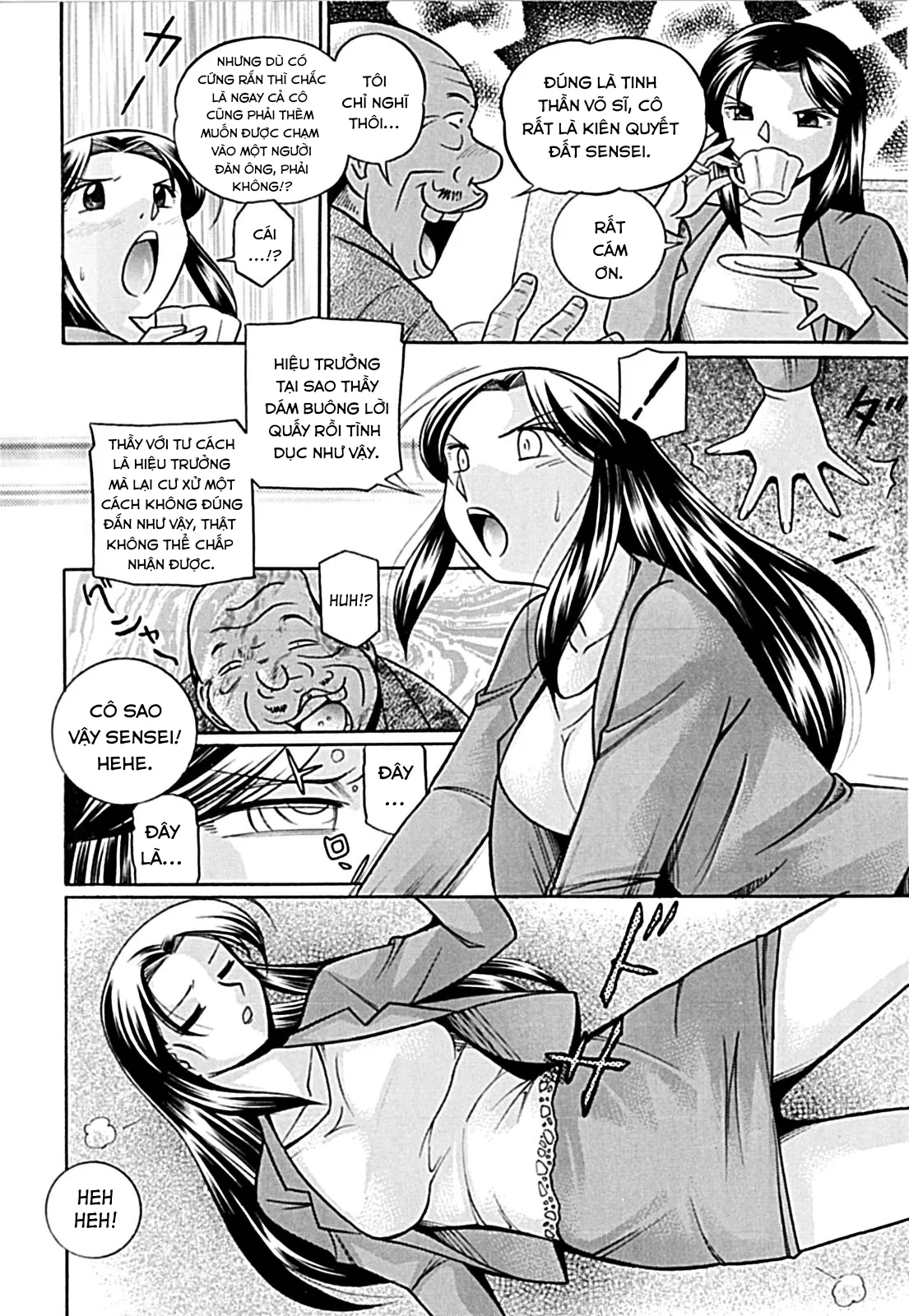 HentaiVN.net - Ảnh 11 - Jokyoushi Kyouko -Kairaku Choukyoushitsu [Female Teacher Kyouko] - Chap 1