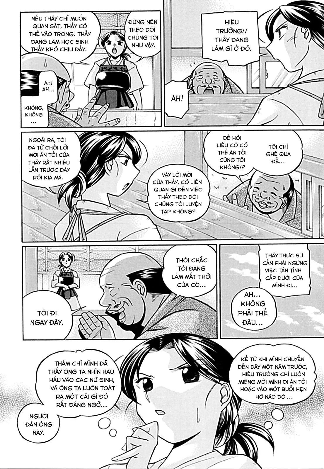 HentaiVN.net - Ảnh 9 - Jokyoushi Kyouko -Kairaku Choukyoushitsu [Female Teacher Kyouko] - Chap 1