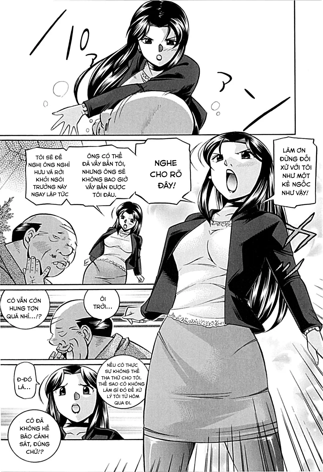 HentaiVN.net - Ảnh 4 - Jokyoushi Kyouko -Kairaku Choukyoushitsu [Female Teacher Kyouko] - Chap 3