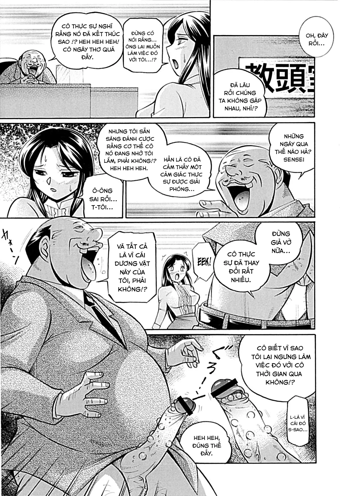 HentaiVN.net - Ảnh 14 - Jokyoushi Kyouko -Kairaku Choukyoushitsu [Female Teacher Kyouko] - Chap 4