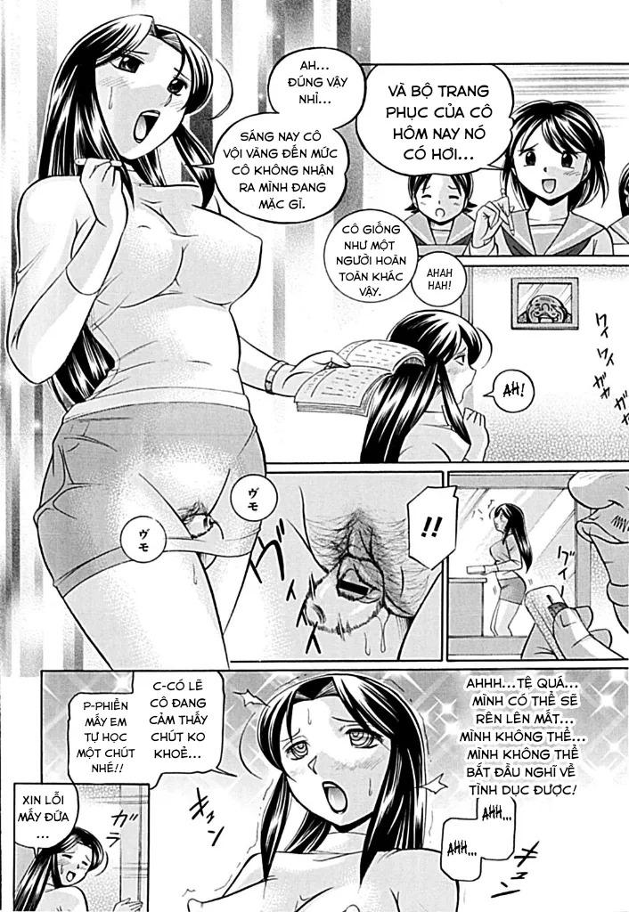 HentaiVN.net - Ảnh 7 - Jokyoushi Kyouko -Kairaku Choukyoushitsu [Female Teacher Kyouko] - Chap 4
