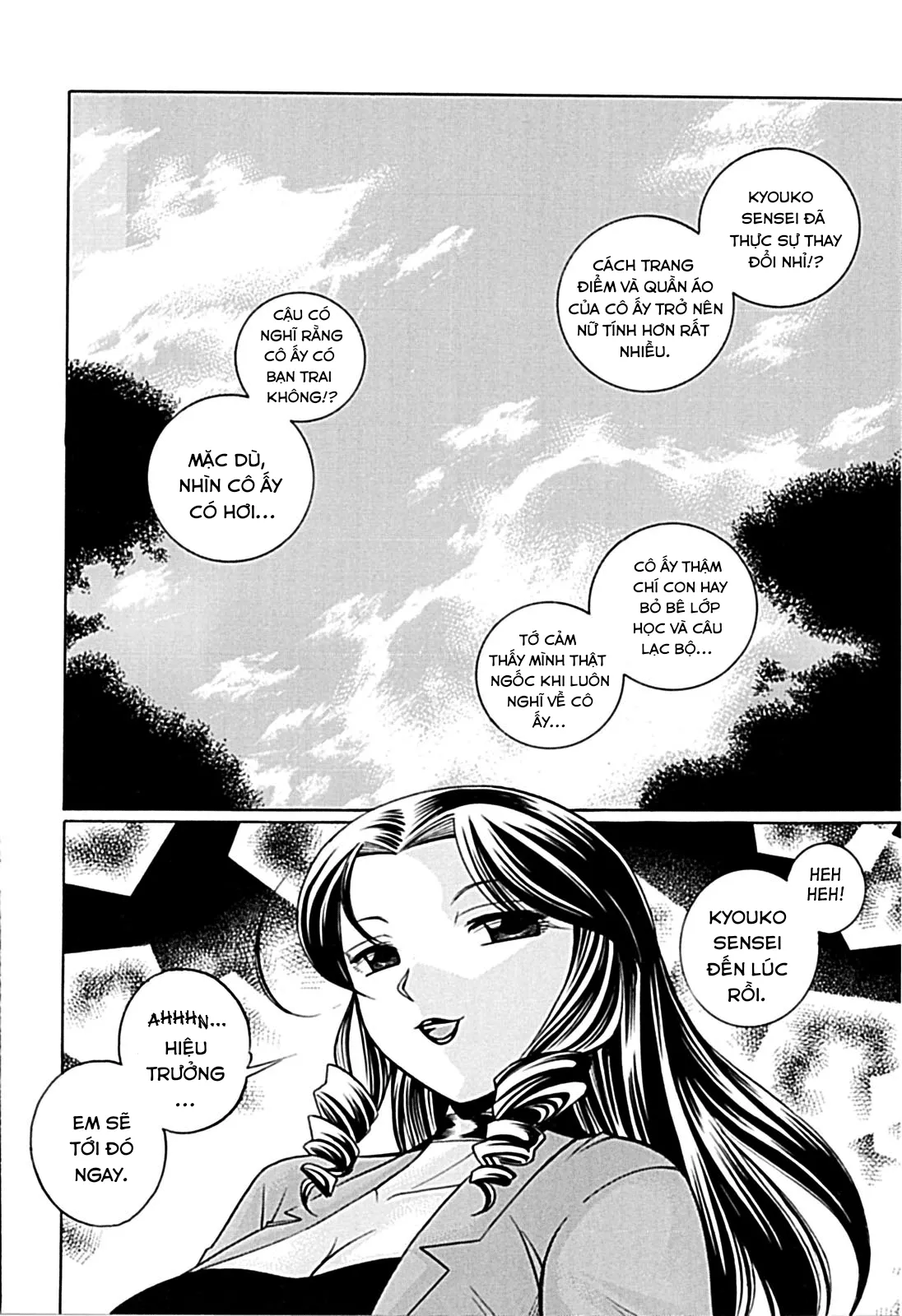 HentaiVN.net - Ảnh 21 - Jokyoushi Kyouko -Kairaku Choukyoushitsu [Female Teacher Kyouko] - Chap6