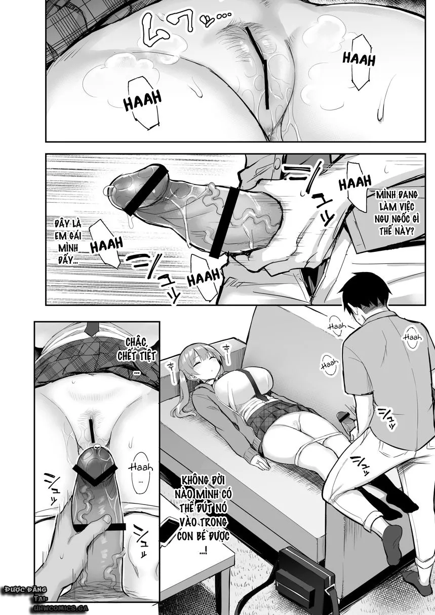 HentaiVN.net - Ảnh 12 - Con em gái mọt sách của tôi... [Moto InCha no Kyonyuu Yariman Imouto ga Erosugite] - Oneshot