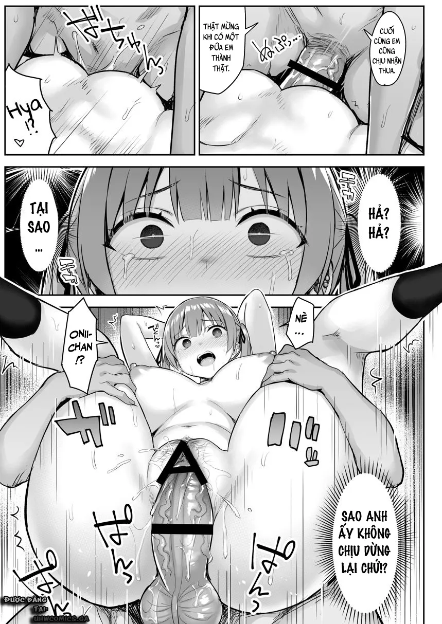 HentaiVN.net - Ảnh 35 - Con em gái mọt sách của tôi... [Moto InCha no Kyonyuu Yariman Imouto ga Erosugite] - Oneshot